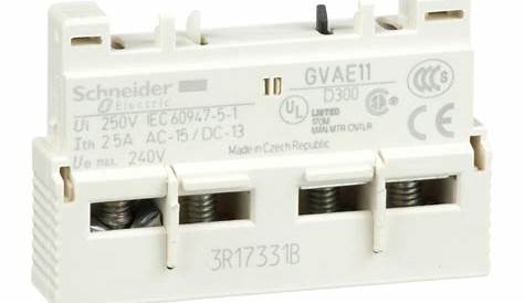 Contact Auxiliaire Schneider Gv2 1PCS NEW Circuit Breaker Motor Switch GV2