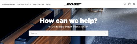Contact Bose Technical Support