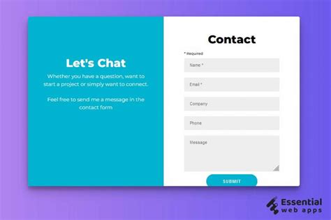 contact form html code for wordpress