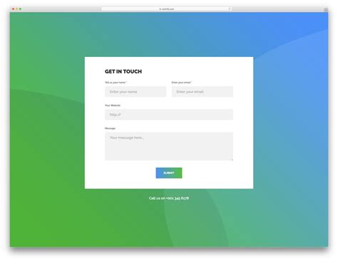 contact form html css javascript code