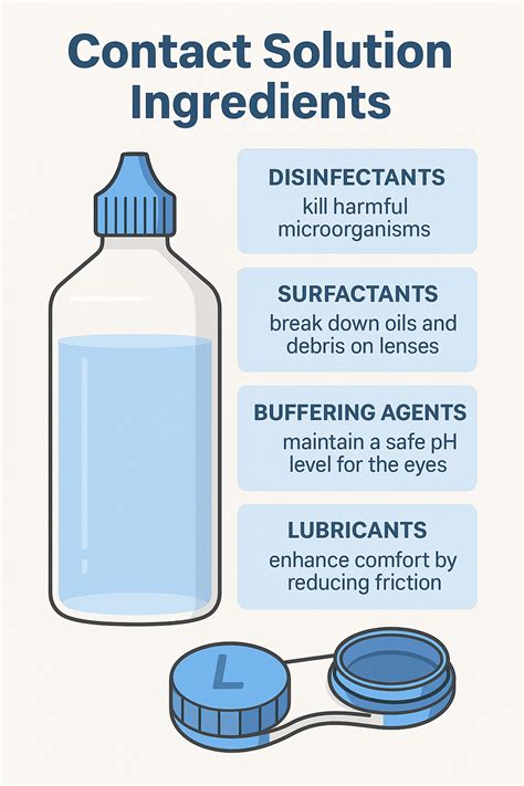Contact Lens Solution Made Of