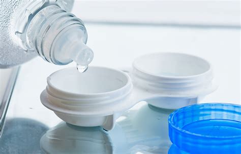 Contact Lens Solution Storage