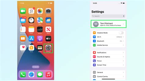 contact settings ios
