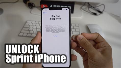 Contact Sprint to Unlock iPhone 6
