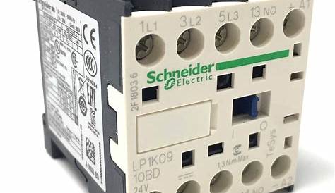 Contacteur 24vcc Schneider Electric LC1D09BD, Contactor 9A 24VDC LC At Zoro