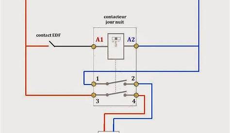 Schema Electrique Contacteur Jour Nuit Chauffe Eau Legrand