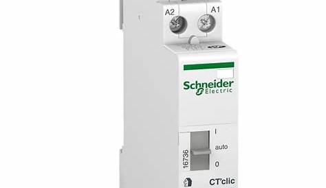 CONTACTEUR CTCLIC HC 20A 16736 Schneider Electric