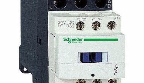 Contactor LC1D50AB7 Schneider 24VAC 22kW 940862 LC1D50AB7