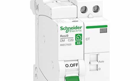 Contacteur Schneider Embrochable SCHNEIDER Resi9 XE Disjoncteur Détecteur D'arc 1P+N