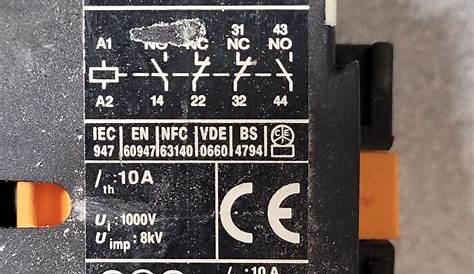 Telemecanique 220V 3 Phase 10 Amp Contactor Relay CA2DN22