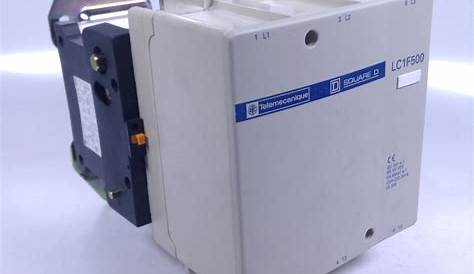 Contactor Telemecanique Lc1 F500 LC1F400 Schneider Electric Datasheet