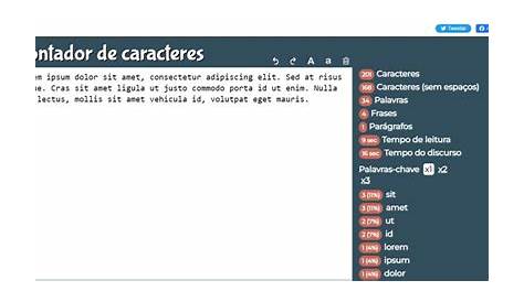 Contar caracteres online: 5 calculadoras de caracteres, palavras e