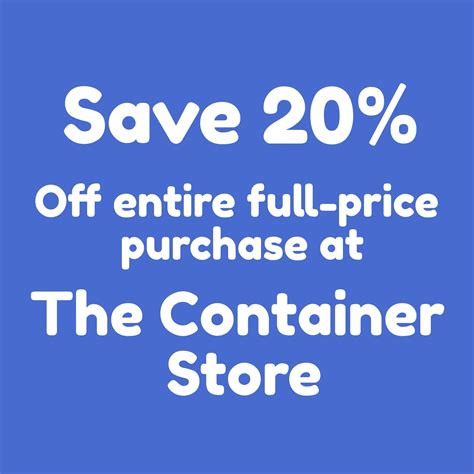 Your Best Source For Container Store Coupon Codes
