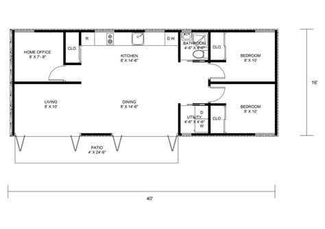 Container Home Plans 2 Bedroom