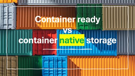 Container Native Storage Solution