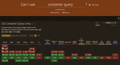 Container Query Compatibility