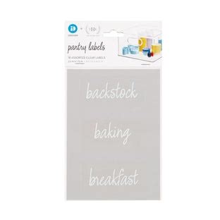 The Home Edit Pantry Labels The Container Store Pantry labels, The