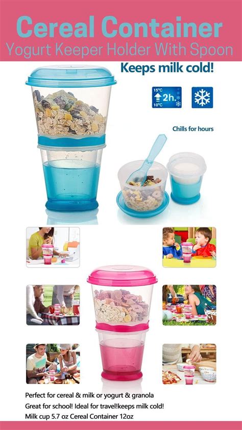 Containers For Cereal On The Go