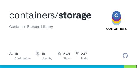 Containers Storage Github