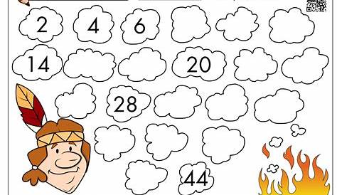 the worksheet for numbers 1 - 5 with pictures and instructions to color
