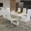 Vantage 45" Round White Modern Dining Table Eurway