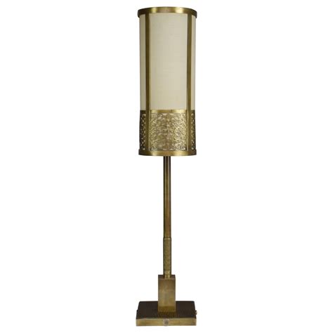 Contemporary Brass Table Lamp Versatility