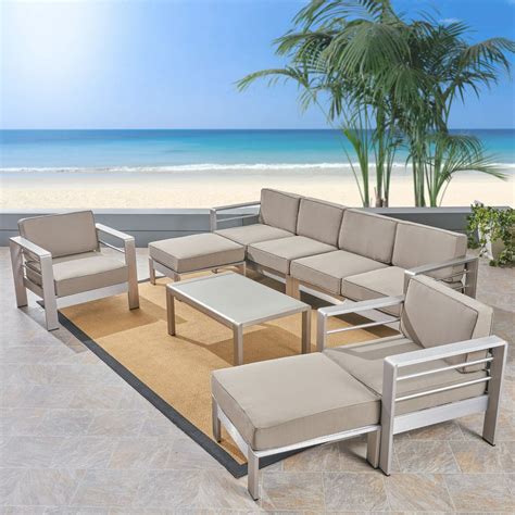 contemporary outdoor sofas and loveseats
