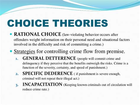 contemporary rational choice theory