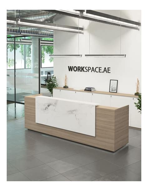 contemporary reception desk