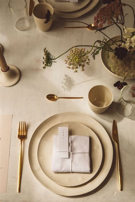 Contemporary Table Settings
