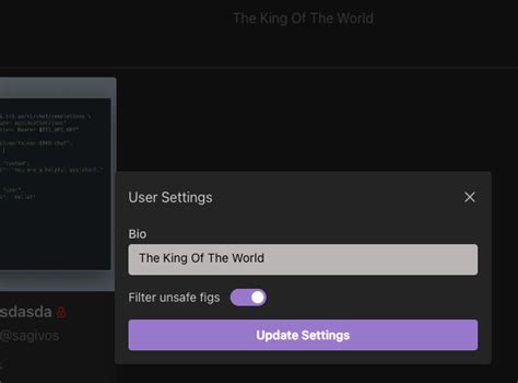 Content filter SFW NSFW image browsing toggle