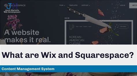 content management system squarespace