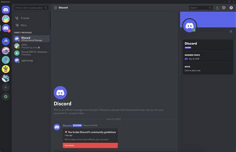 content warning discord br