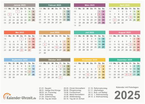 Download Kalender Terbaru 2025 File Png dan Pdf