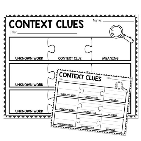 Context Clue Printable Graphic