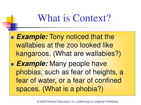 context meaning and examples in english