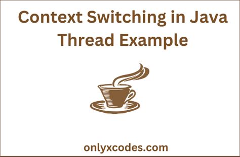 Context Switching In Java Thread Example