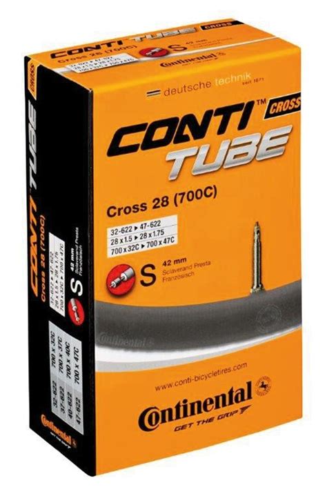 Continental Schlauch Conti Cross 28 28Zoll 700x32/47C 32/47622 SV 42mm