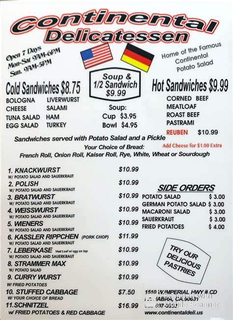 Discover the Best Eats at Continental Deli: A Culinary Delight Awaits!