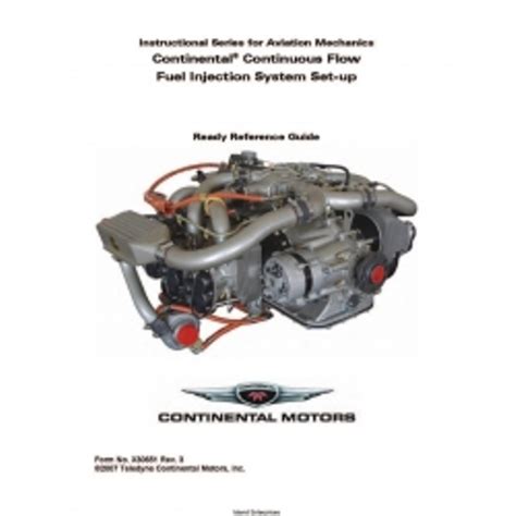 Continental Fuel Injection Setup
