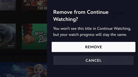 Continue watching feature and progress tracking behavior