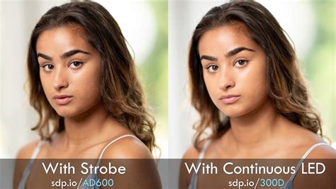 Continuous Lighting Vs Strobe