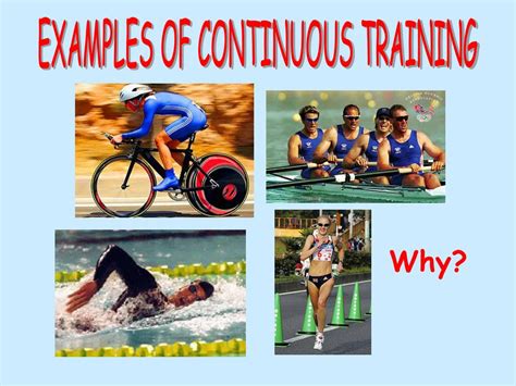 continuous training session examples