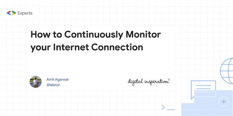 Continuously Monitor Internet Connection