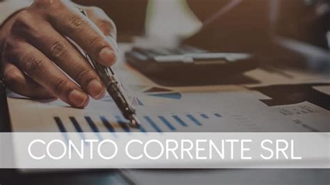 conto corrente srl online