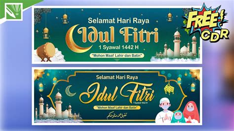 Contoh Banner Hari Raya Idul Fitri