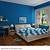 contoh cat bilik tidur warna biru
