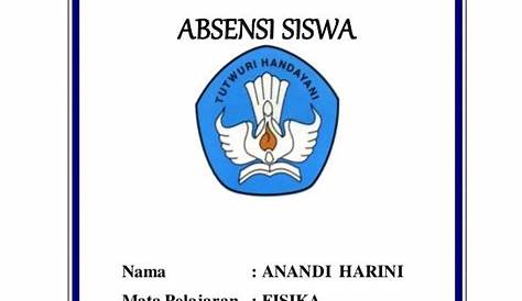 Cover Buku Absen Siswa – Beinyu.com