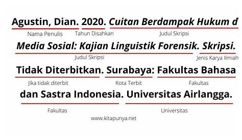 Contoh Daftar Pustaka Yang Diambil Dari Skripsi - Contoh Edan