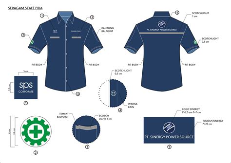 Sribu Desain Seragam Kantor/Baju/Kaos Seragam Kerja untuk